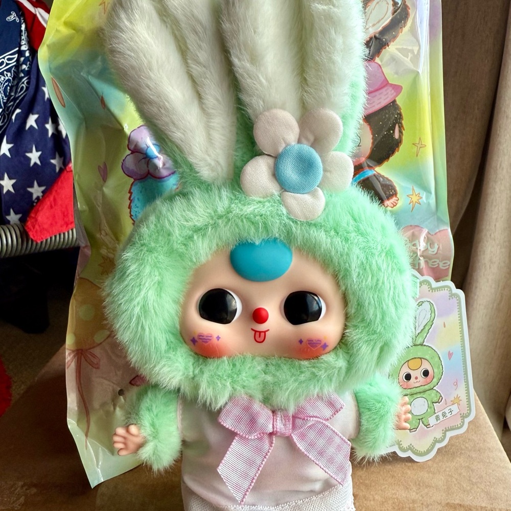 Baby Three MACARON Rabbit - Picture 3 of 11